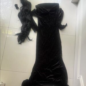 Halloween costume Elvira Addams family